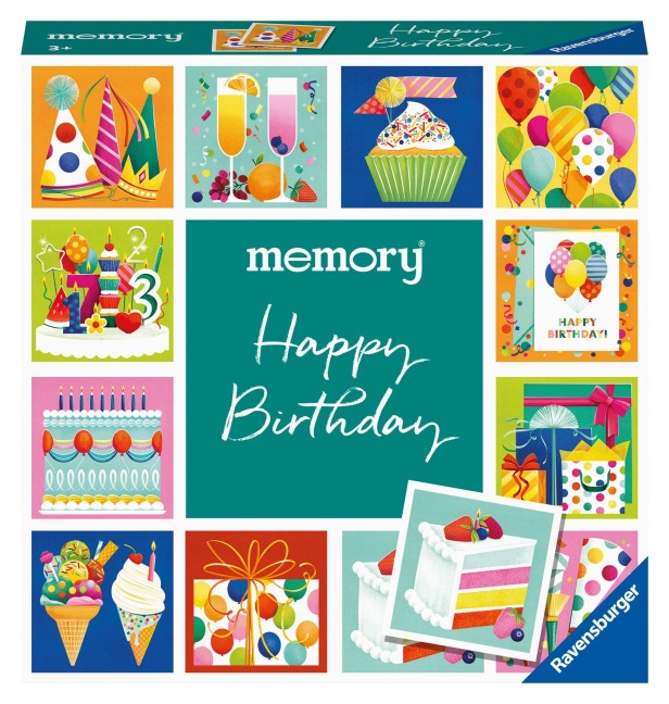 memory® moments - Happy Birthday - Gesellschaftsspiel & Brettspiel ab 3 Jahre - William H. Hurter
