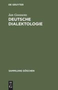 Cover-Bild zum Titel 'Deutsche Dialektologie' von 'Jan Goossens'