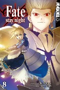 Cover-Bild zum Titel 'FATE/Stay Night 08' von 'Dat Nishikawa, Type-Moon'