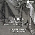 Cover-Bild zum Titel 'Bach: Oster-Oratorium. Himmelfahrts-Oratorium' von 'Philippe Herreweghe Collegium Vocale Gent'