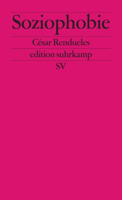 Soziophobie - César Rendueles