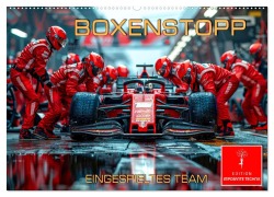 Cover-Bild zum Titel 'Boxenstopp - eingespieltes Team (Wandkalender 2026 DIN A2 quer), CALVENDO Monatskalender' von 'Peter Roder'