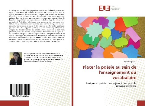 Placer la poésie au sein de l'enseignement du vocabulaire - Aurore Iglesias
