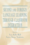 Cover-Bild zum Titel 'Second and Foreign Language Learning Through Classroom Interaction' von ''