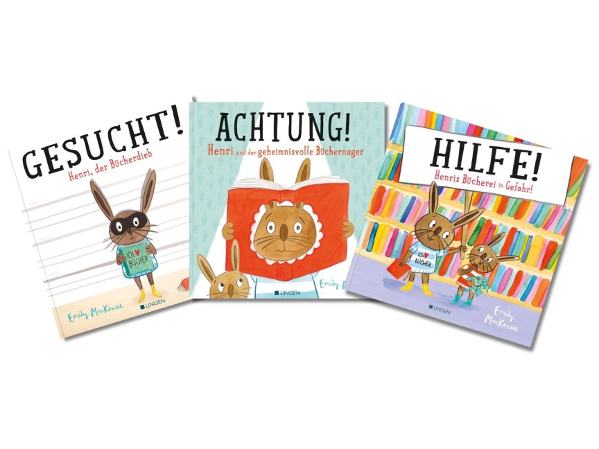 Henri - Bilderbuch-Set (3 Bände) - Emily Mackenzie