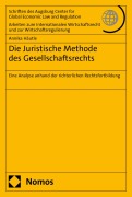 Cover-Bild zum Titel 'Die Juristische Methode des Gesellschaftsrechts' von 'Annika Häutle'