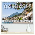 GARDASEE Idyllisches Limone sul Garda (hochwertiger Premium Wandkalender 2025 DIN A2 quer), Kunstdruck in Hochglanz - Melanie Viola