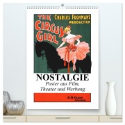 NOSTALGIE Poster aus Film, Theater und Werbung (hochwertiger Premium Wandkalender 2026 DIN A2 hoch), Kunstdruck in Hochglanz - Elisabeth Stanzer