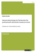 Cover-Bild zum Titel 'Saisonvorbereitung im Tischtennis für professionell arbeitende Amateurvereine' von 'Stefan Herold'