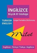 Milet Large Portable Dictionary (English-Turkish & Turkish-English) - Ali Bayram, Kristin P. Jones, Kemal Kilic