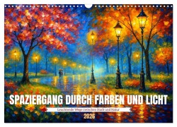 Cover-Bild zum Titel 'Spaziergang durch Farben und Licht (Wandkalender 2026 DIN A3 quer), CALVENDO Monatskalender' von 'Kerstin Waurick'