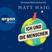 Cover-Bild zum Titel 'Ich und die Menschen' von 'Matt Haig'