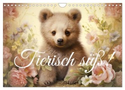 Cover-Bild zum Titel 'Tierisch süß! (Wandkalender 2026 DIN A4 quer), CALVENDO Monatskalender' von 'Ally Bee'