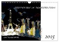 Ich trage Eiffel - Geschichten um den Eiffelturm (Wandkalender 2025 DIN A4 quer), CALVENDO Monatskalender - Andrea E. Sroka