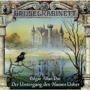 Cover-Bild zum Titel 'Der Untergang des Hauses Usher' von 'Edgar Allan Poe'