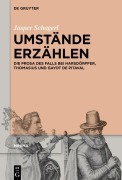 Cover-Bild zum Titel 'Umstände erzählen' von 'Jasper Schagerl'