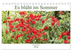 Cover-Bild zum Titel 'Es blüht im Sommer (Tischkalender 2026 DIN A5 quer), CALVENDO Monatskalender' von 'Gisela Kruse'