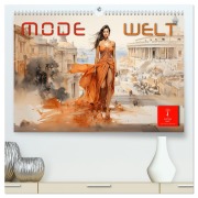 Mode Welt (hochwertiger Premium Wandkalender 2026 DIN A2 quer), Kunstdruck in Hochglanz - Peter Roder