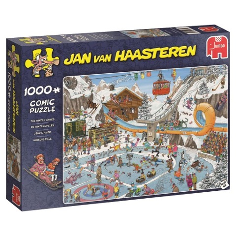 Jan van Haasteren - Die Winterspiele - 1000 Teile Puzzle - 
