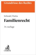 Cover-Bild zum Titel 'Familienrecht' von 'Dieter Schwab, Anatol Dutta'
