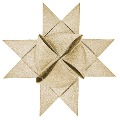 Cover-Bild zum Titel 'Fröbelsterne Glitter, Gold FSC MIX 60 Streifen, 120 g/m²' von ''