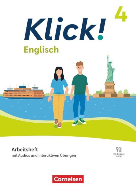 Klick! Englisch - Band 4: 8. Schuljahr - Ausgabe ab 2023 - Arbeitsheft mit Audios und interaktiven Übungen - Petra Spengler, Christine Maxwell