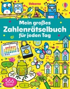 Cover-Bild zum Titel 'Mein großes Zahlenrätselbuch für jeden Tag' von 'Phillip Clarke, Kate Nolan, Sam Smith, Kirsteen Robson'
