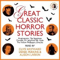 Cover-Bild zum Titel 'Great Classic Horror Stories' von 'Charles Dickens, Robert Louis Stevenson, Bram Stoker'