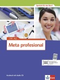 Cover-Bild zum Titel 'Meta profesional. Kursbuch mit Audio-CD A1-A2' von ''