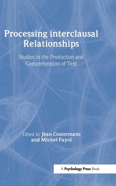 Processing Interclausal Relationships - 