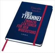 Cover-Bild zum Titel 'Über Tyrannei' von 'Timothy Snyder'