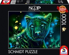 Cover-Bild zum Titel 'Neon Blau-grüner Panther' von ''