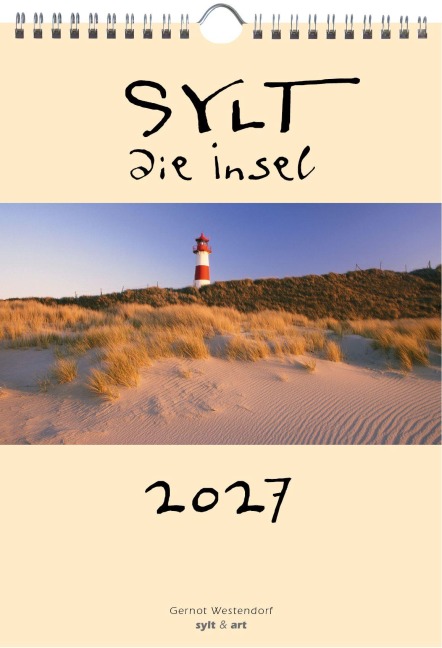Sylt-die Insel 2027 A4 Kalender - Gernot Westendorf