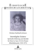 Cover-Bild zum Titel 'Interreligiöse Existenz' von 'Christian Hackbarth-Johnson'