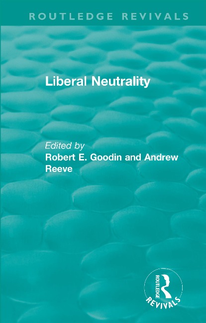 Liberal Neutrality - 