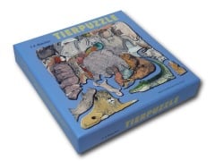 Cover-Bild zum Titel 'Tierpuzzle' von 'F. K. Waechter'