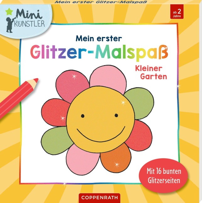 Mein erster Glitzer-Malspaß: Kleiner Garten - 