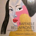 Cover-Bild zum Titel 'Bellafronte:Piano Sonatas,12 Preludes' von 'Alessandro Deljavan'
