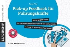 Cover-Bild zum Titel 'Pick-up Feedback für Führungskräfte' von 'Tanja Föhr'