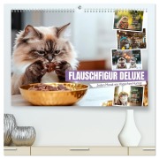Cover-Bild zum Titel 'FLAUSCHFIGUR DELUXE Jeden Monat ein Häppchen Humor (hochwertiger Premium Wandkalender 2026 DIN A2 quer), Kunstdruck in Hochglanz' von 'Melanie Viola'