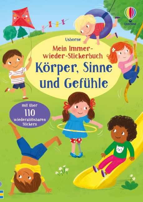 Mein Immer-wieder-Stickerbuch: Körper, Sinne und Gefühle - Caroline Young