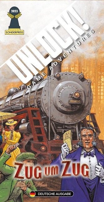 Unlock! Game Adventures: Zug um Zug - Thomas Cauët, Mathieu Casnin