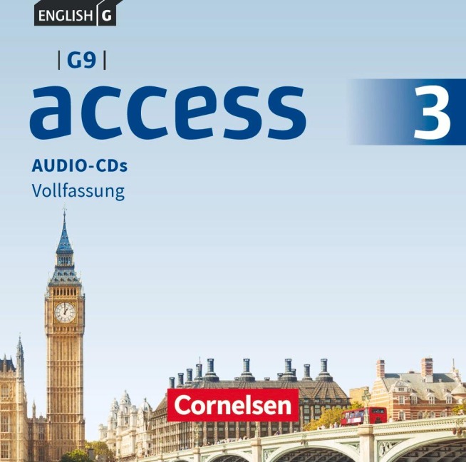 English G Access - G9 - Band 3: 7. Schuljahr - Audio-CDs - 