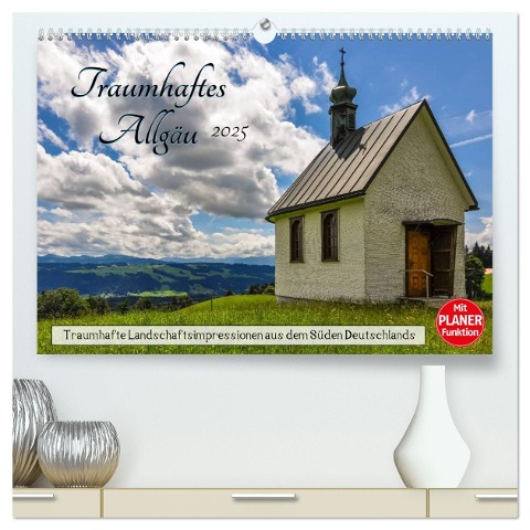 Traumhaftes Allgäu (hochwertiger Premium Wandkalender 2025 DIN A2 quer), Kunstdruck in Hochglanz - Marcel Wenk