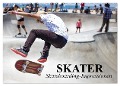 Skater. Skateboarding-Impressionen (Wandkalender 2025 DIN A2 quer), CALVENDO Monatskalender - Elisabeth Stanzer