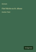Cover-Bild zum Titel 'Fünf Nächte zu St. Albans' von 'Anonym'
