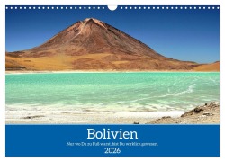 Cover-Bild zum Titel 'Bolivien - Eine Wanderreise (Wandkalender 2026 DIN A3 quer), CALVENDO Monatskalender' von 'Thomas Daum'