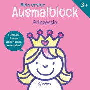 Cover-Bild zum Titel 'Mein erster Ausmalblock - Prinzessin' von ''
