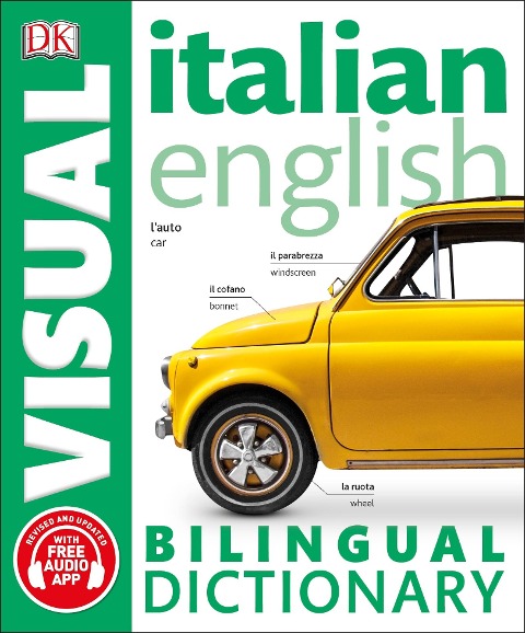 Italian-English Bilingual Visual Dictionary with Free Audio App - Dk