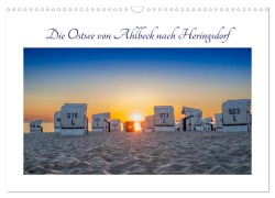 Cover-Bild zum Titel 'Die Ostsee von Ahlbeck nach Heringsdorf (Wandkalender 2026 DIN A3 quer), CALVENDO Monatskalender' von 'Andreas Völkel'
